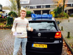 Leon Hoogduin 1x Geslaagd 19-11-2014